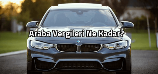 araba vergileri ne kadar