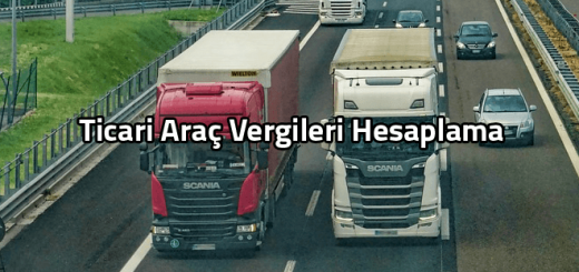ticari arac vergiler hesaplama
